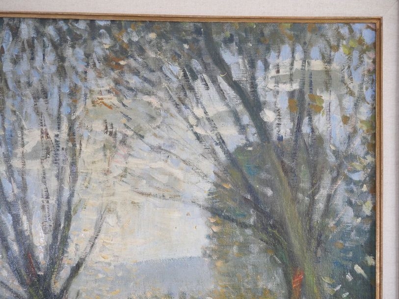 Pierre Eugène Montézin | The river in springtime | MutualArt