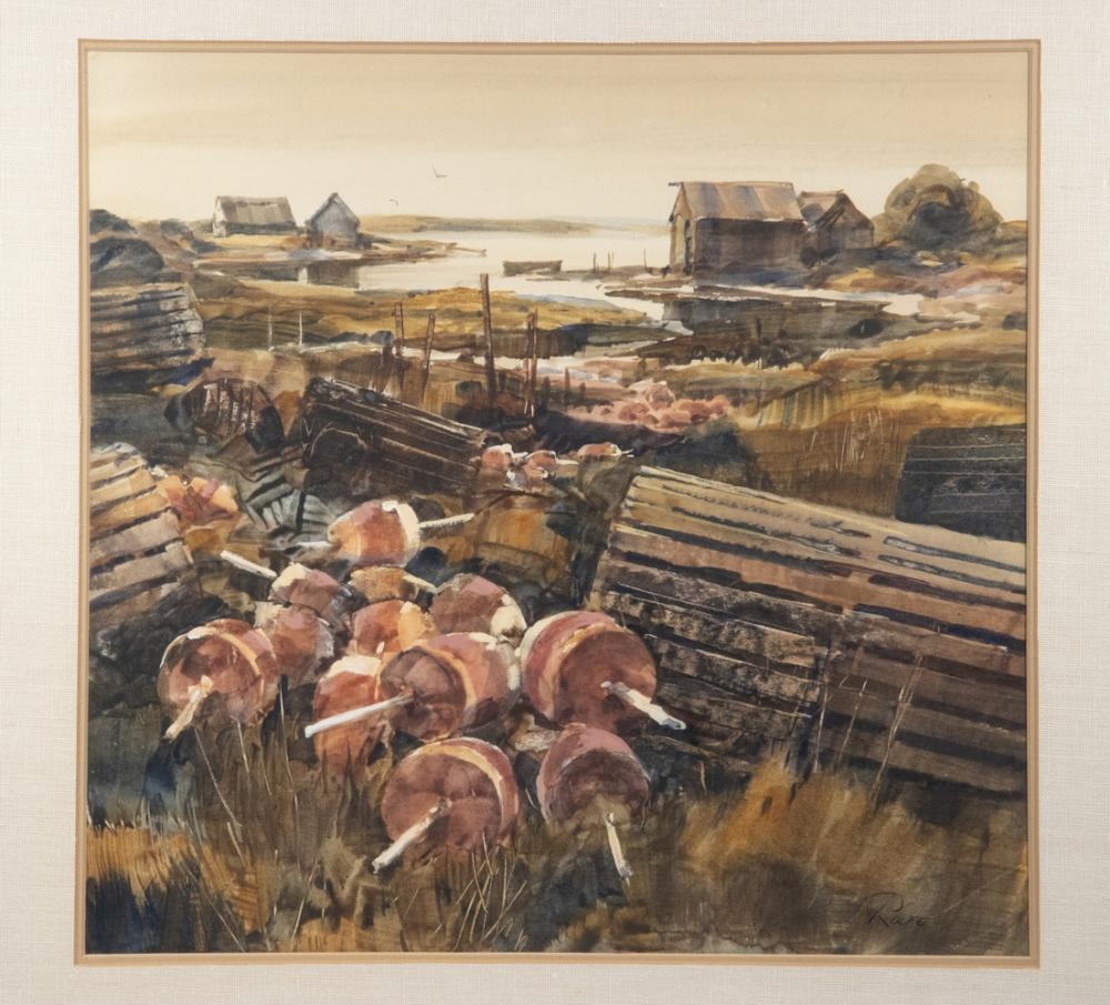 Peter Rolfe | Beached Traps and Buoys | MutualArt