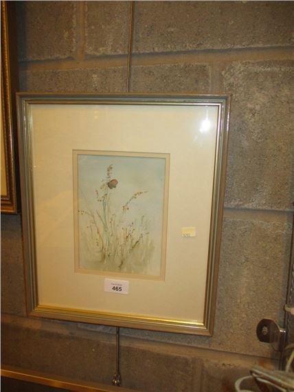 Butterfly on Flowers - John Forgan