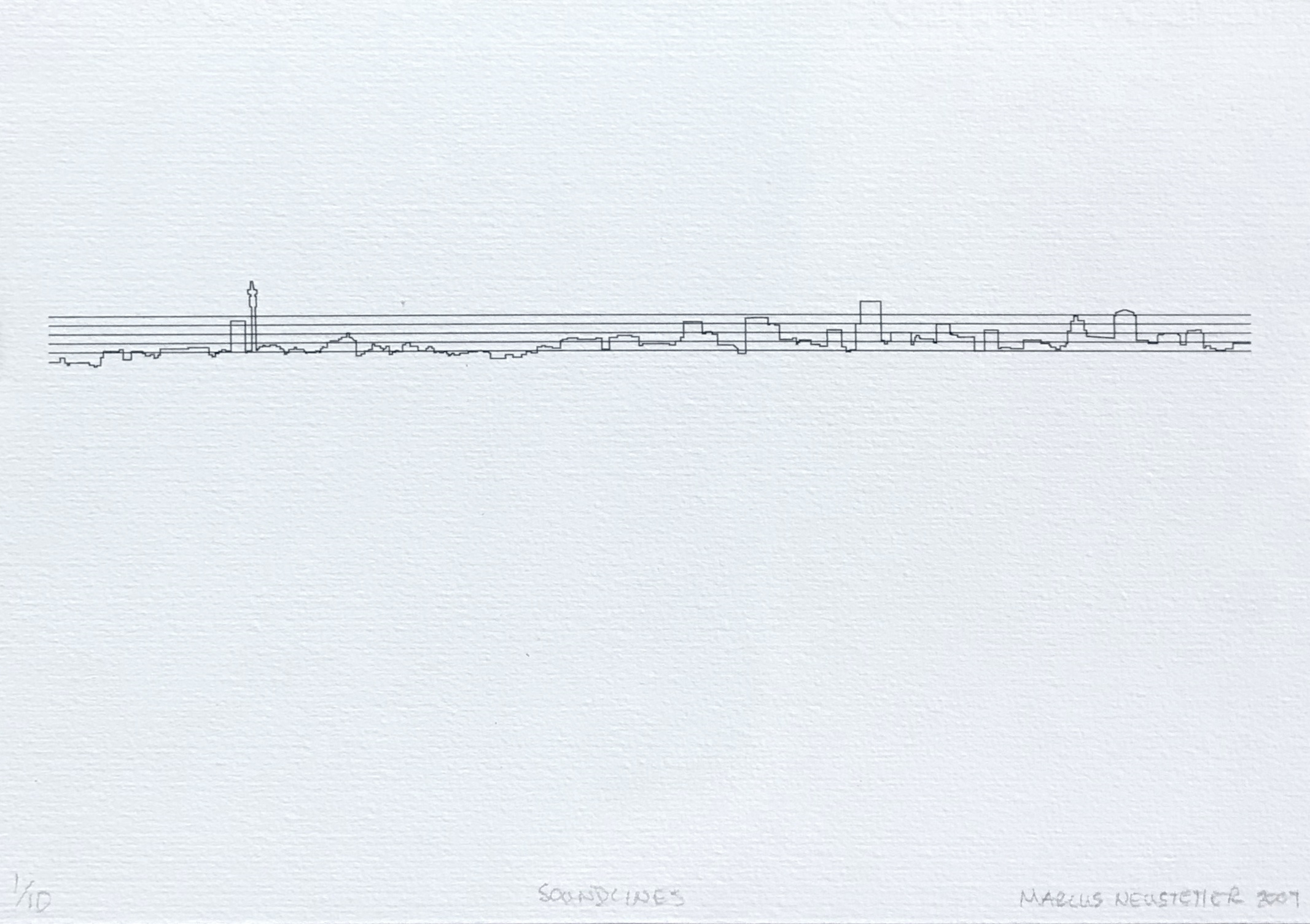 Marcus Neustetter | Soundlines (2007) | MutualArt