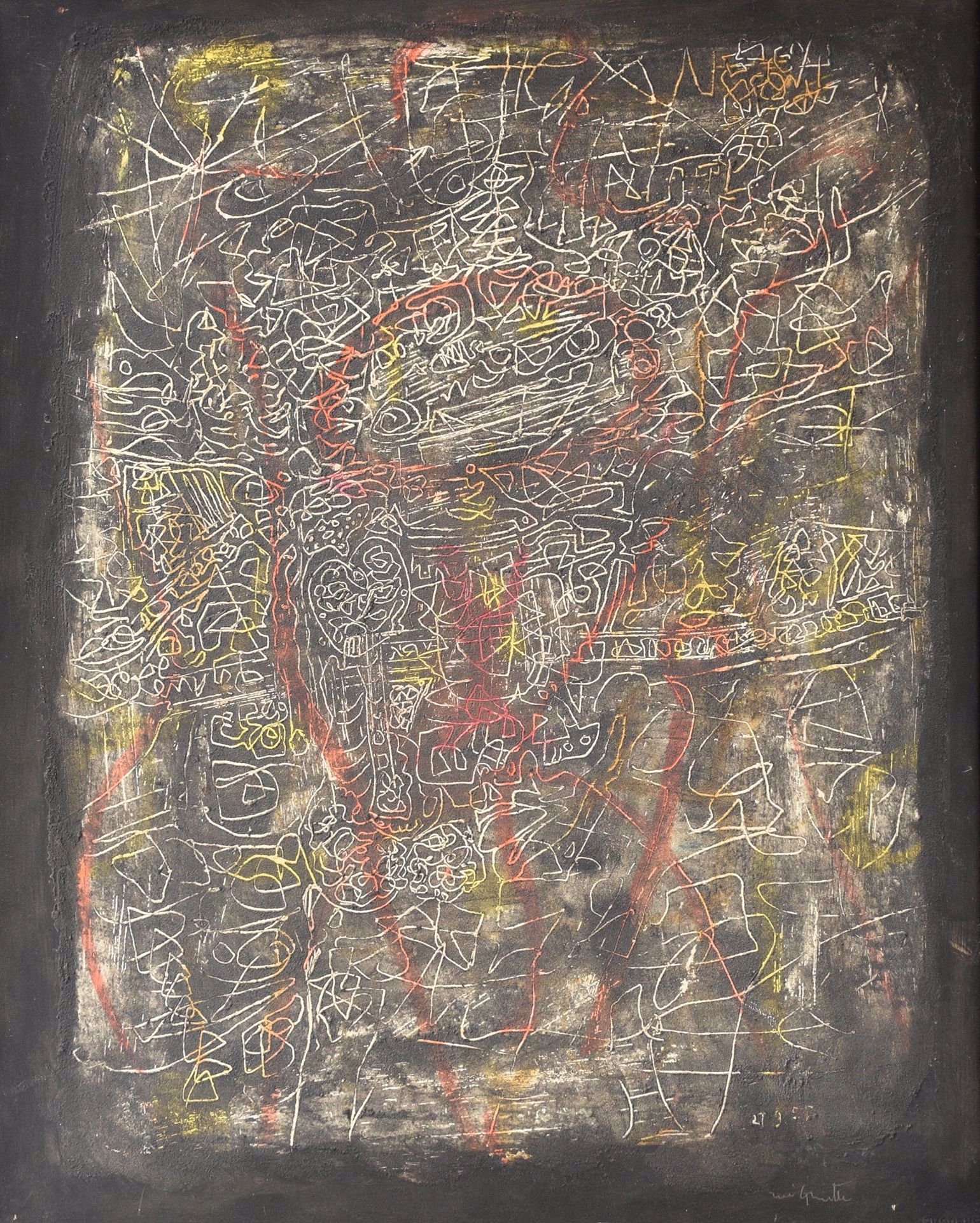 René Guiette | Untitled (1957) | MutualArt