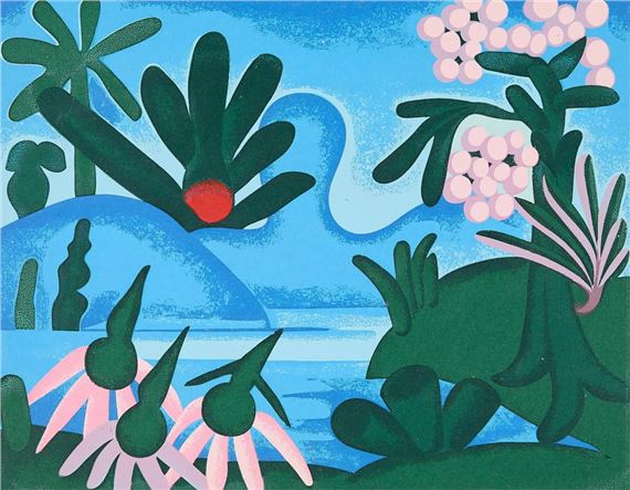 Lago - Tarsila do Amaral