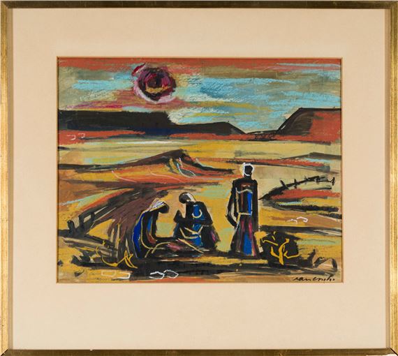 Maurice Essche | Figures in a Landscape | MutualArt
