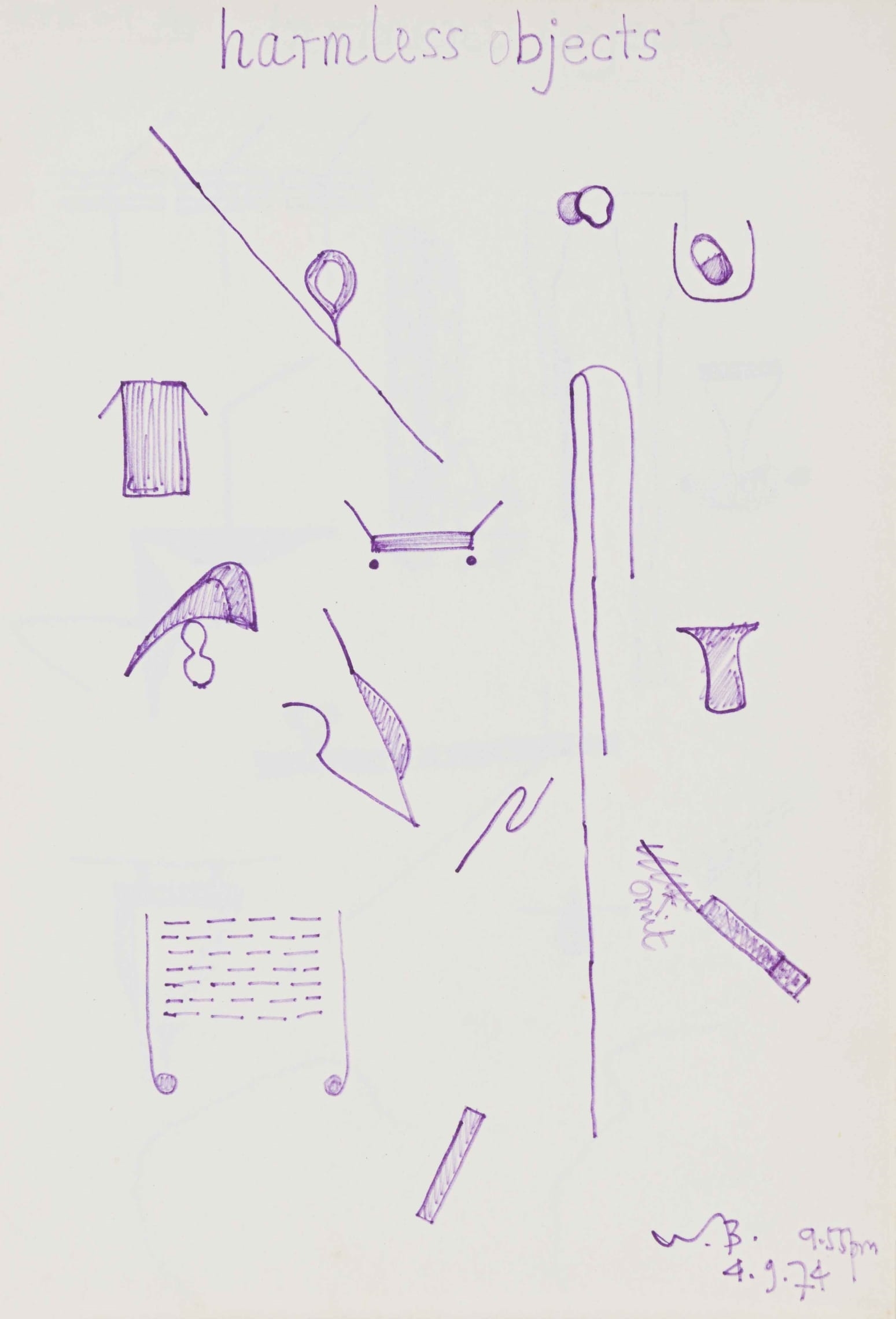 Walter Whall Battiss | Nameless Objects; Harmless Objects; Blameless ...