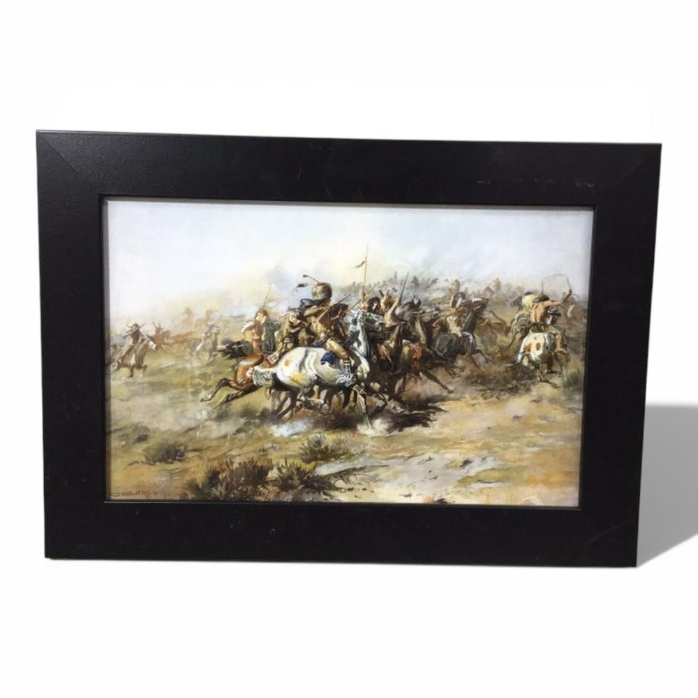 Charles Marion Russell | the Custer fight | MutualArt