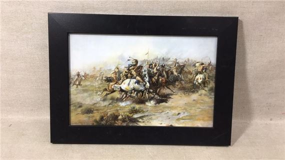 Charles Marion Russell | the Custer fight | MutualArt
