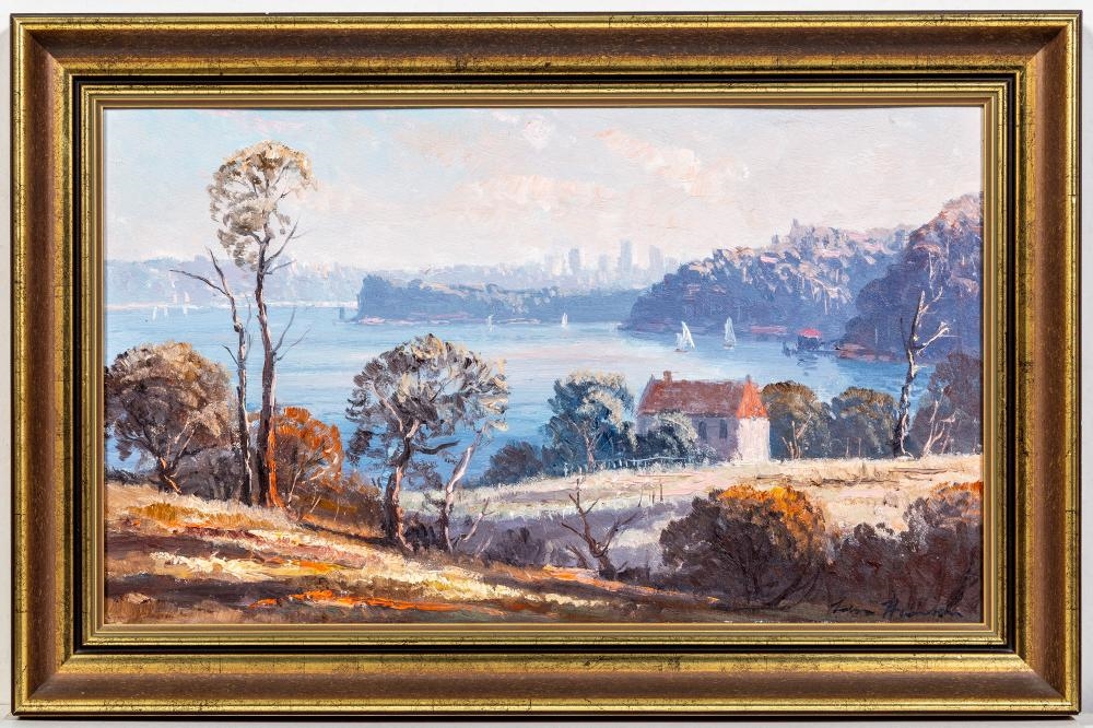 Leon William Hanson | Mosman bay, Sydney harbour | MutualArt