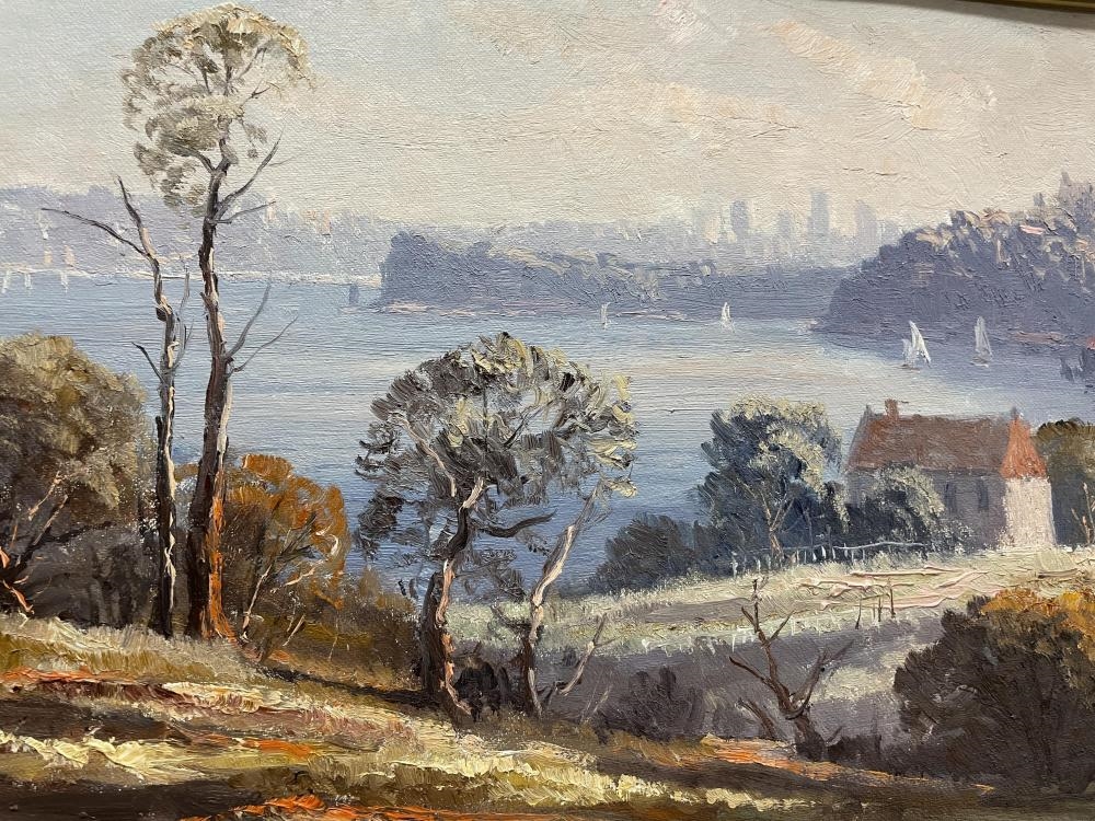 Leon William Hanson | Mosman bay, Sydney harbour | MutualArt
