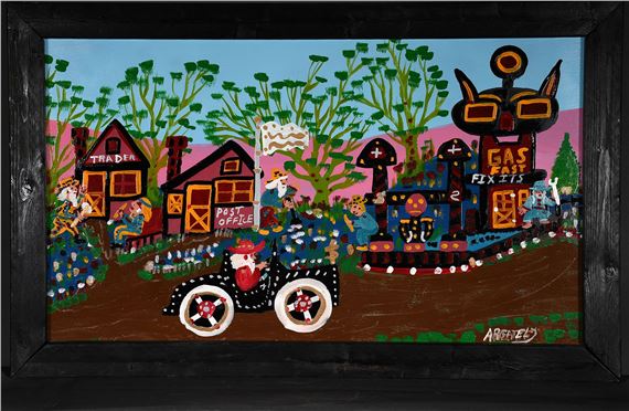 A. R. Gately | Drivin Through Town | MutualArt