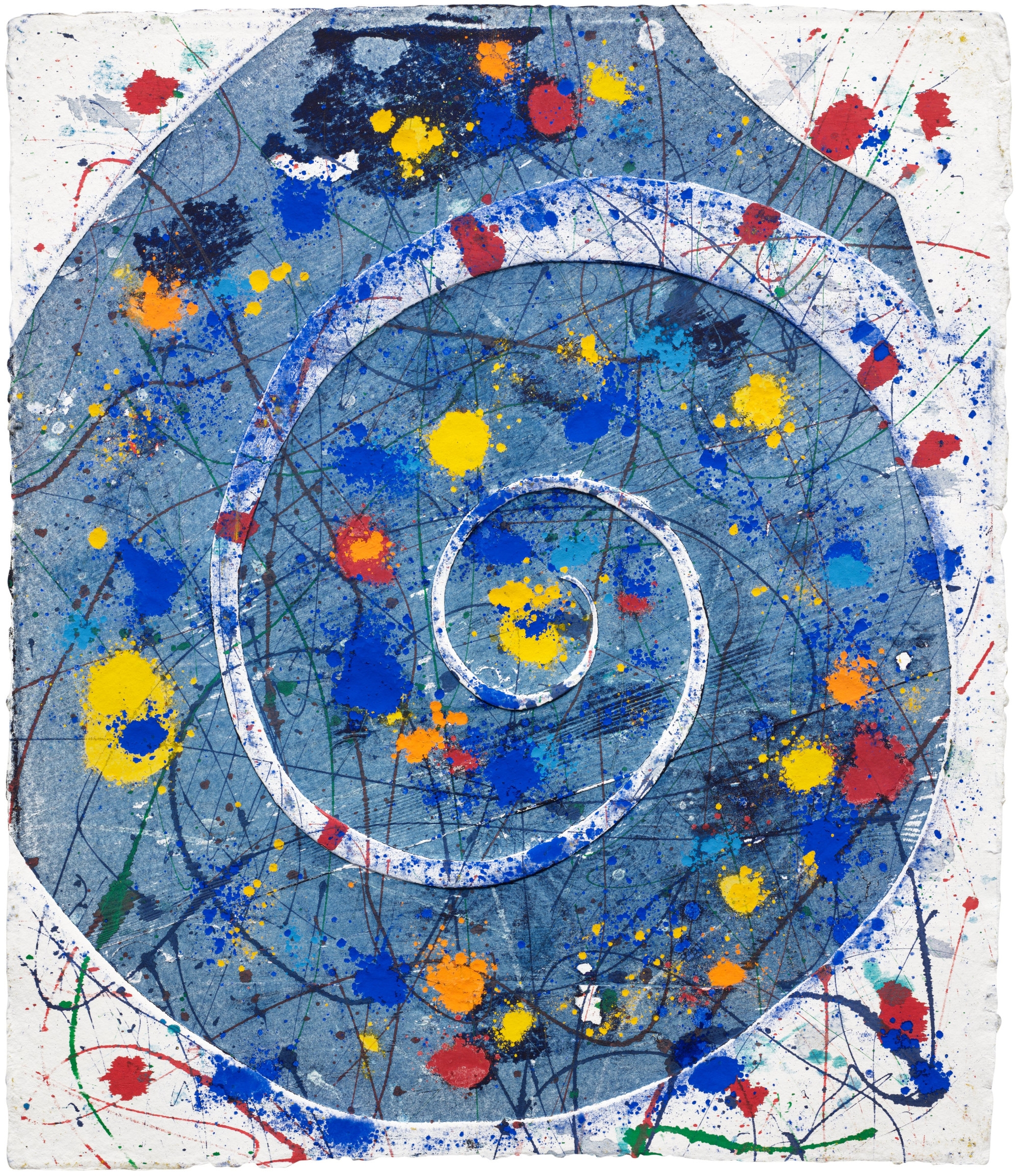 Sam Francis | Untitled (SFM 82-072 (1982) | MutualArt