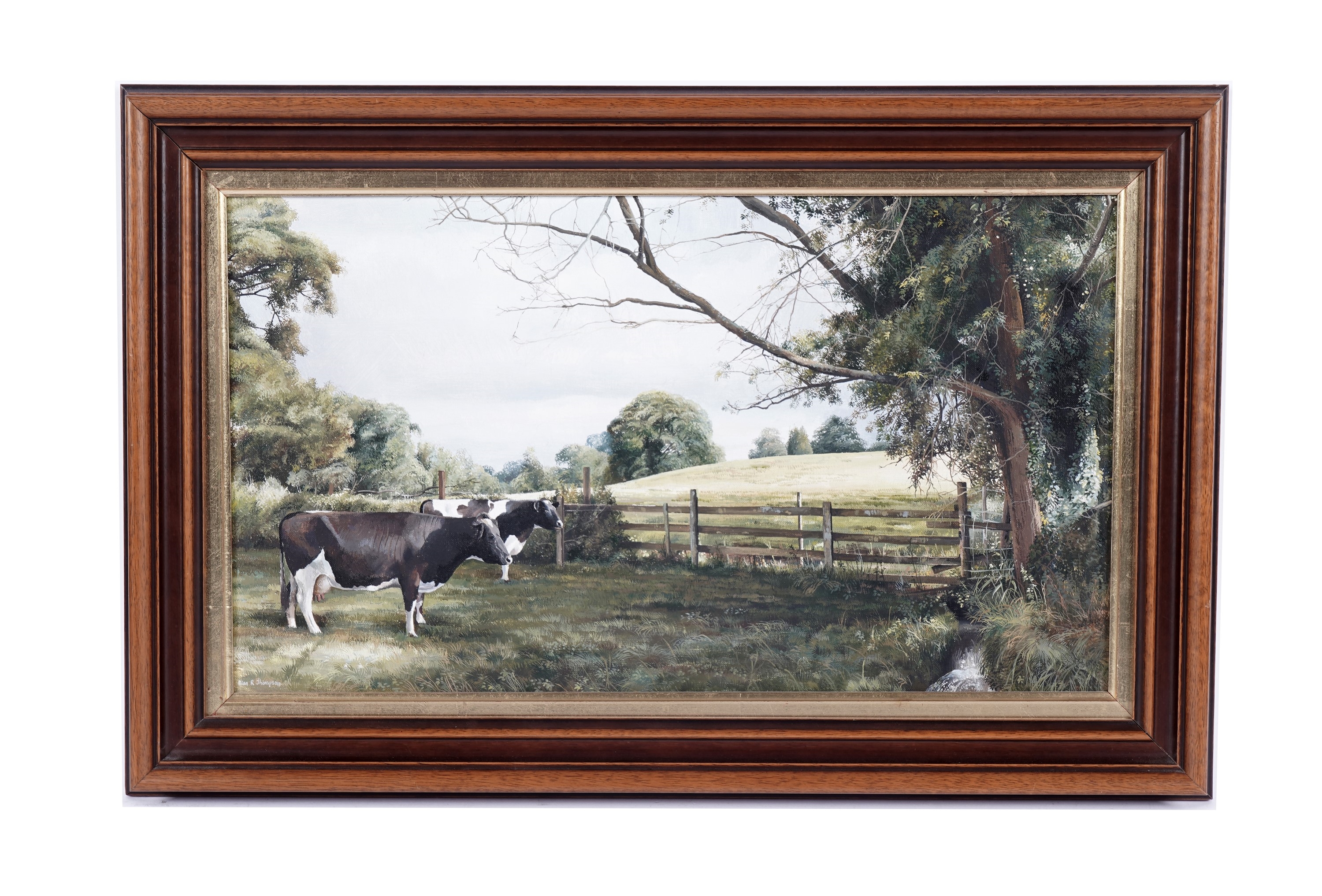 Alan R. Thompson | Landscape near Morland | MutualArt