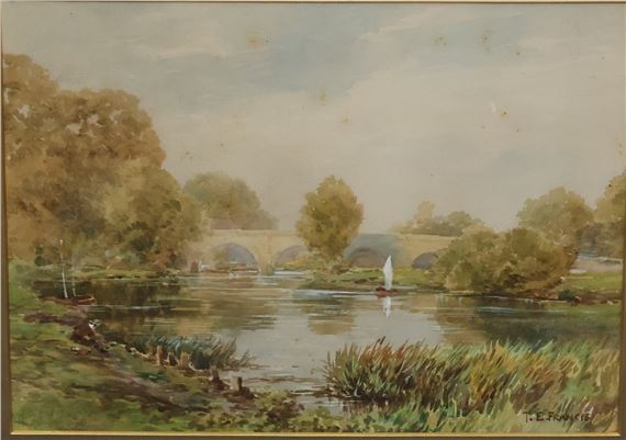 Thomas Edward Francis | pair of watercolour | MutualArt