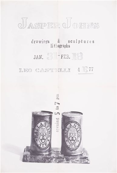 Leo Castelli Exhibition: Drawings, Sculptures & Lithographs (Jan 31- Feb 18 1961 - Jasper Johns