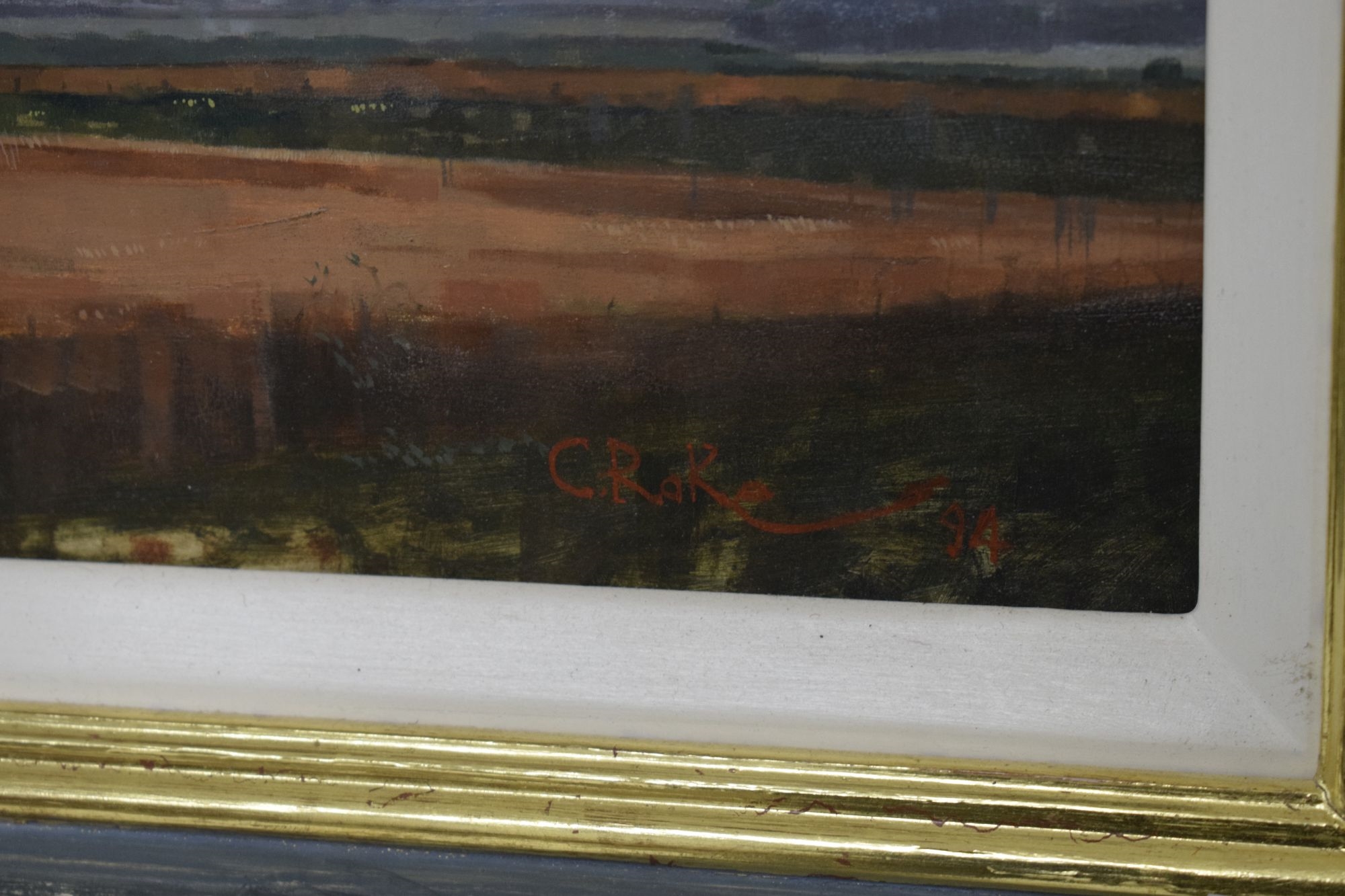 Charles Rake | Rural landscape (1994) | MutualArt