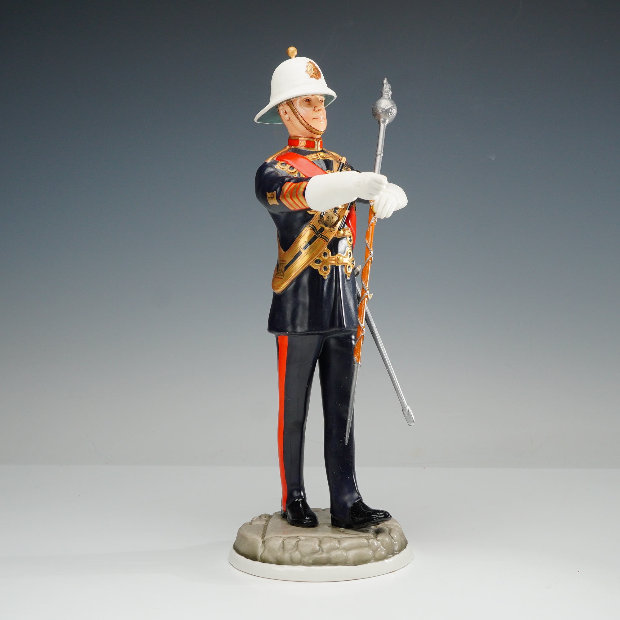 Michael Sutty | Drum Major Royal Marines (1978) | MutualArt