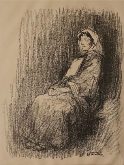 Bernard P. Naudin | Blind Woman or The Blind Man (1907) | MutualArt