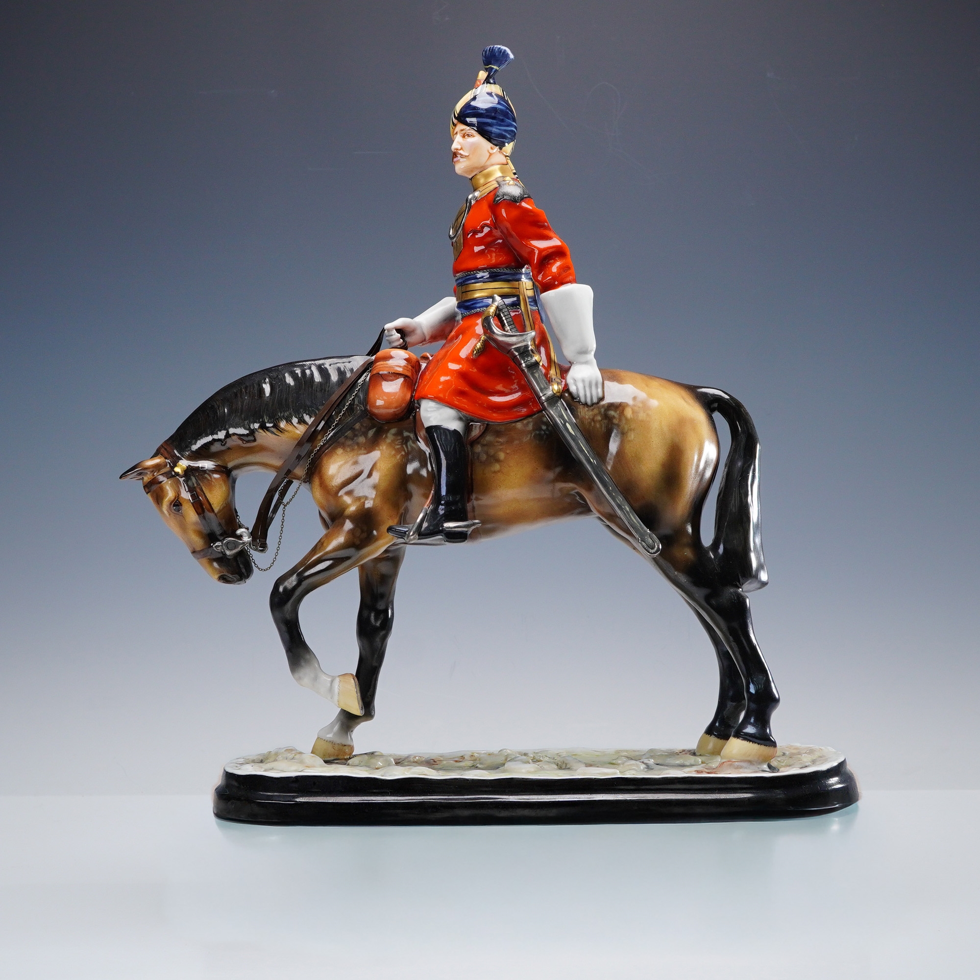 Michael Sutty | Michael Sutty Porcelain Sculpture, 18th Bengal Lancers ...