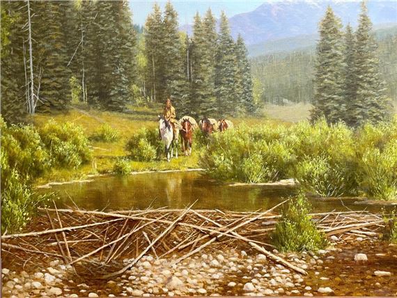 Jim Rey | Trapping The Hermosa (1983) | MutualArt