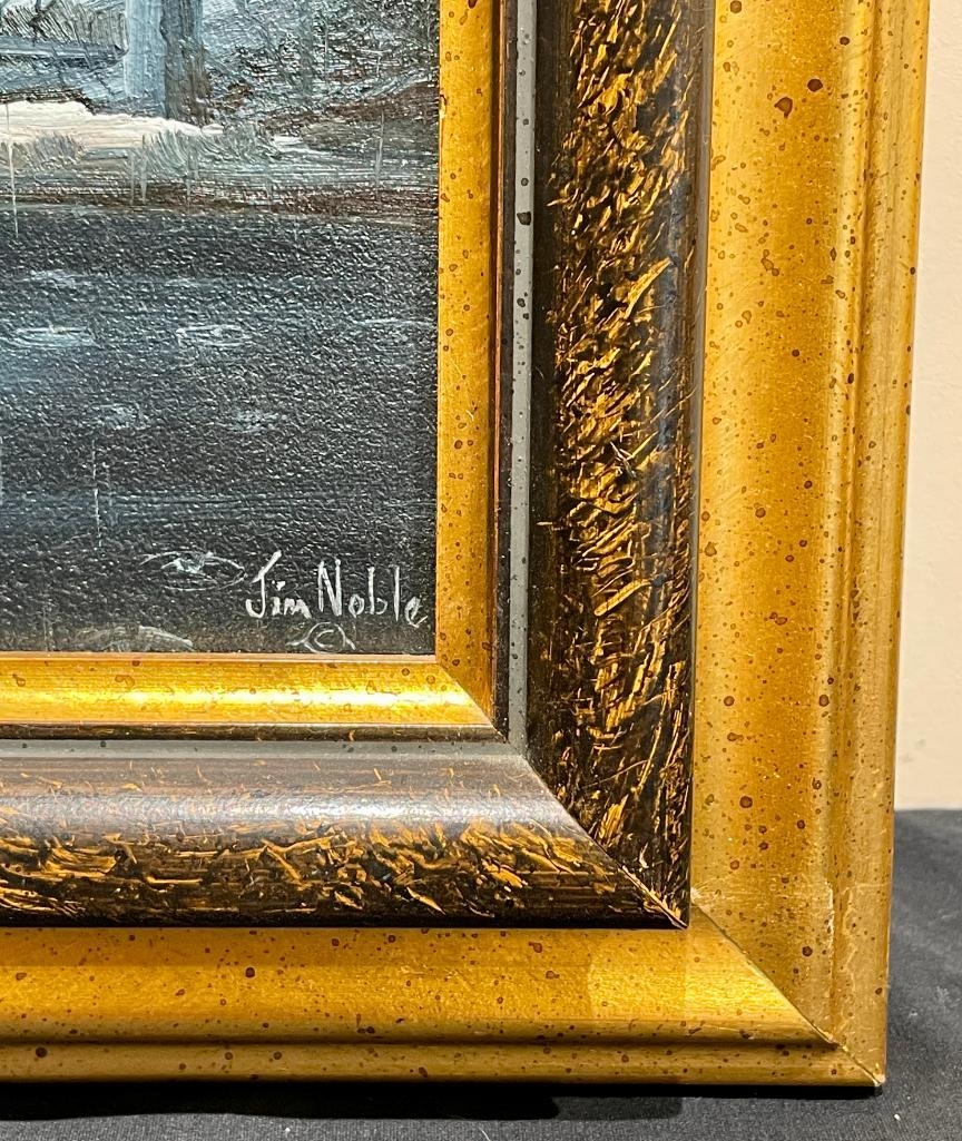Jim Noble | Two Oil Paintings By Jim Noble | MutualArt