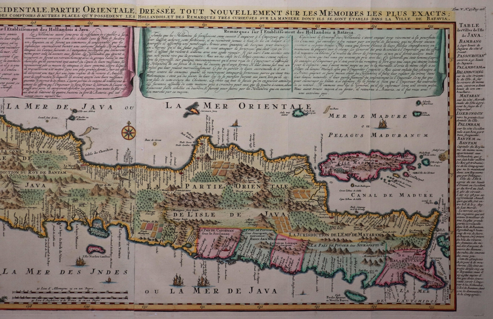 Henri Abraham Chatelain | Carte De L'Ile De Chatelain 1720 (1720 ...