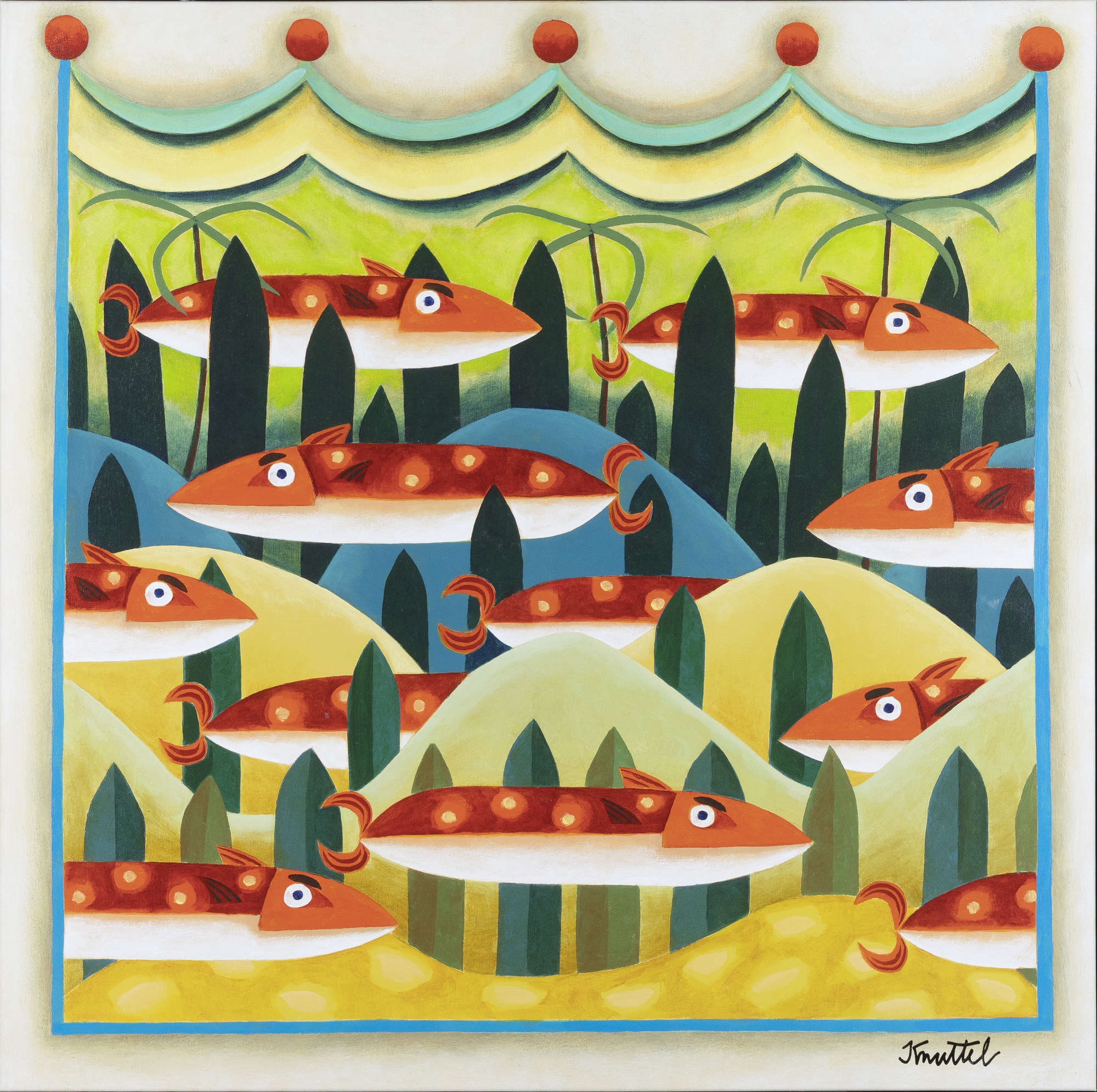 Graham Knuttel | King Fish | MutualArt