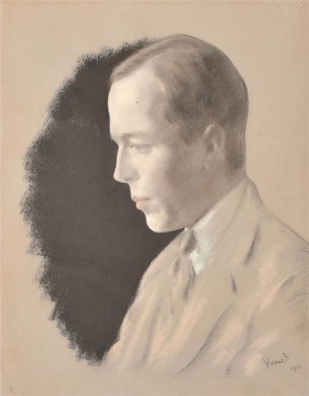 Jacob Kramer | Portrait of a Man (1933) | MutualArt