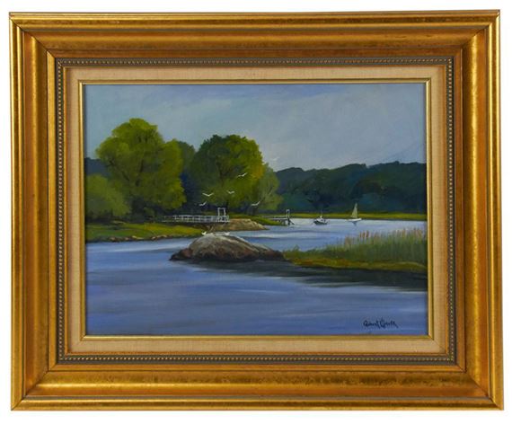 Robert Oliver | Bend in the River | MutualArt