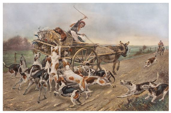 Alfred William Strutt | The Chase | MutualArt