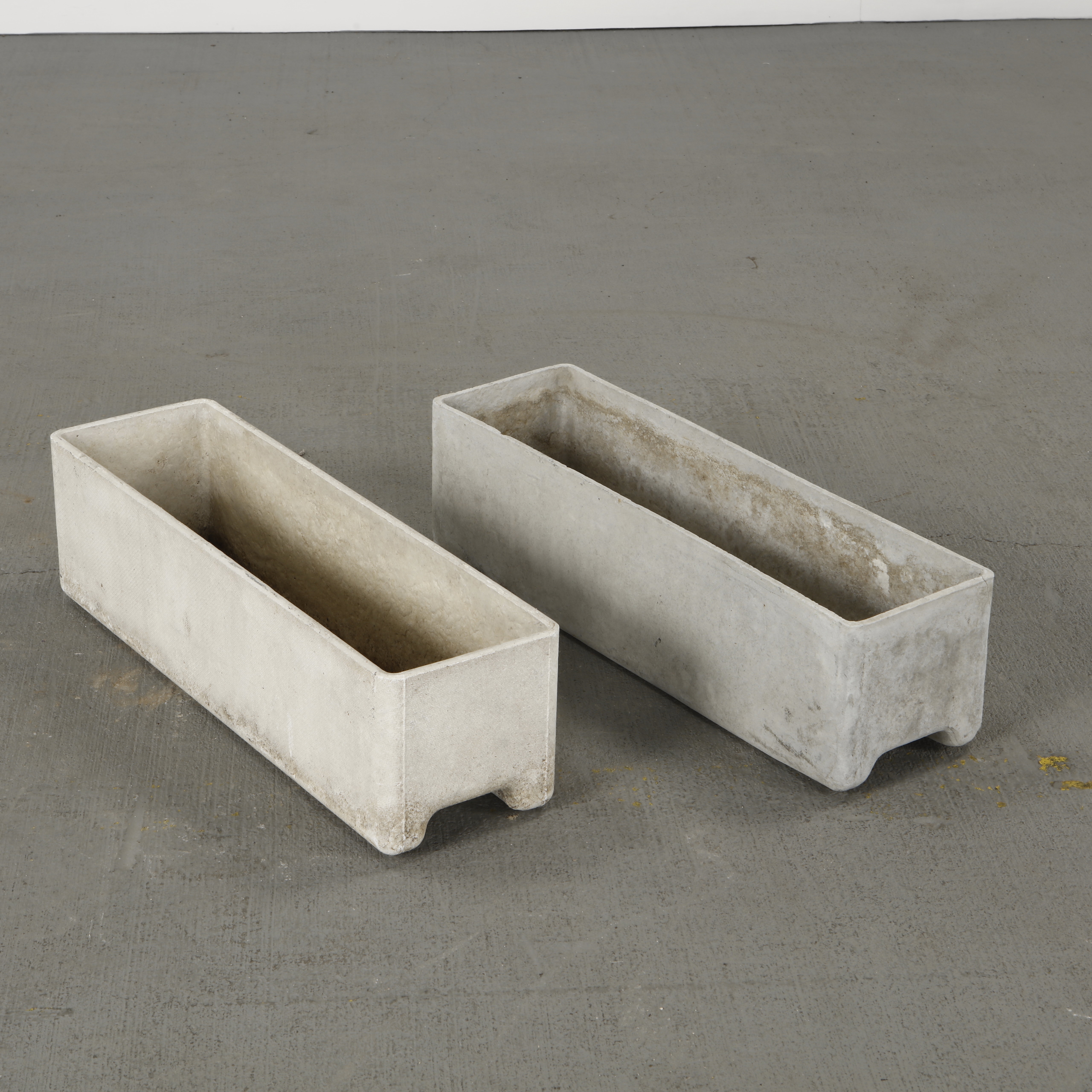 Willy Guhl | Pair of Rectangular Planters (1960s) | MutualArt