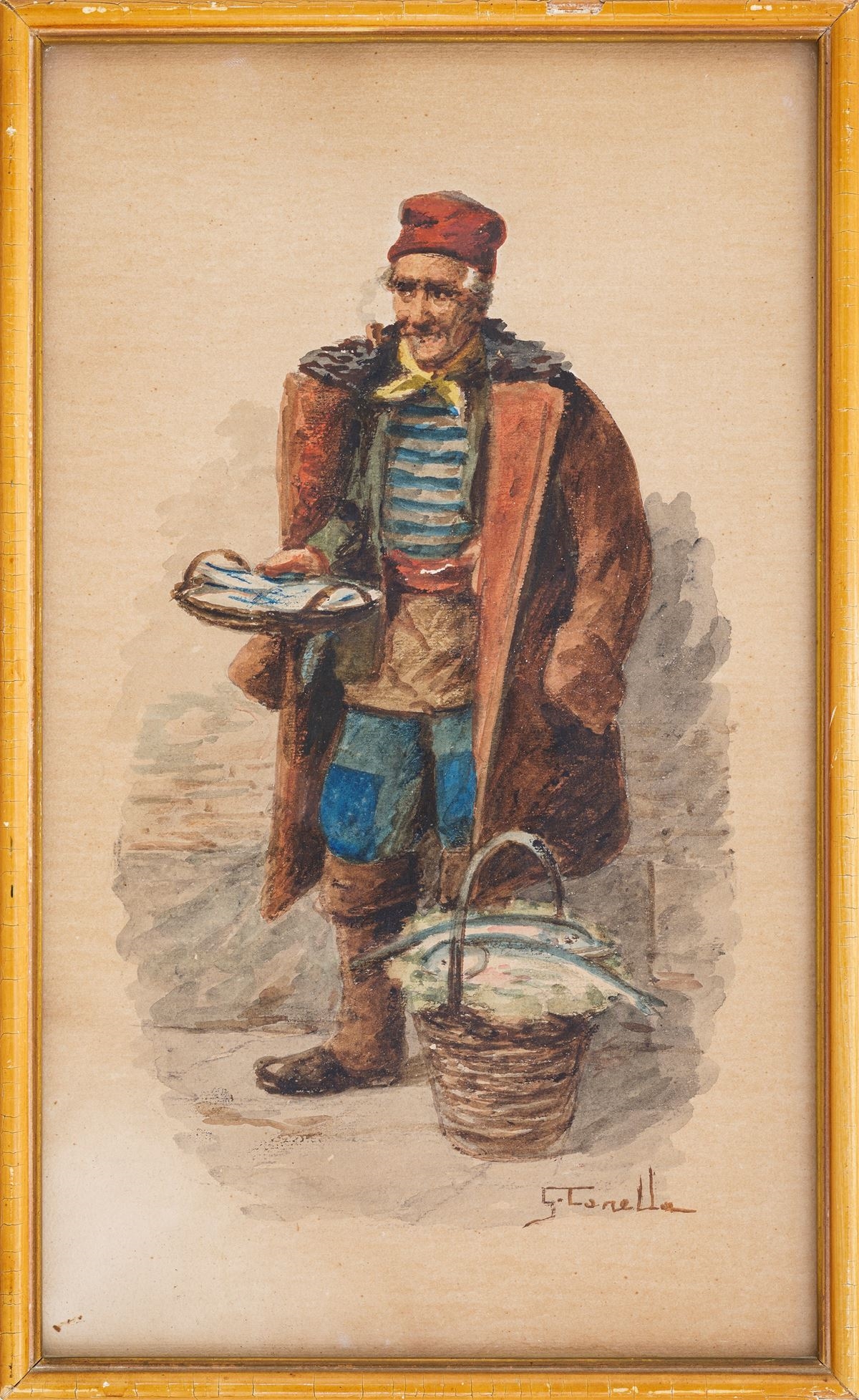 Giuseppe Canella | Fishmonger | MutualArt