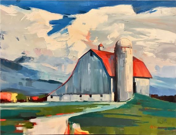 M. Thompson | Her Heart Grew to the Size of the Barn | MutualArt