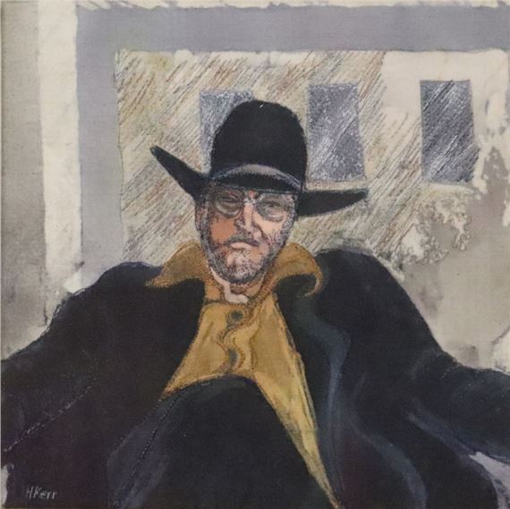 Helen Kerr | THE BLACK HAT | MutualArt