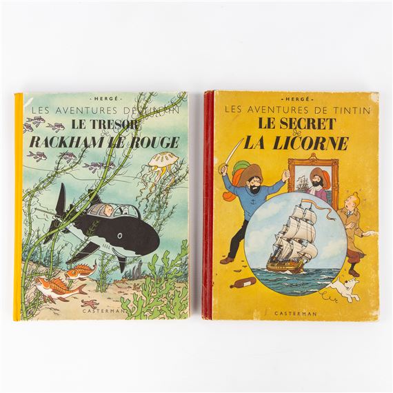 Les Aventures De Tintin - Le Secret de la Licorne, Le Tresor Rackham Le Rouge - Hergé