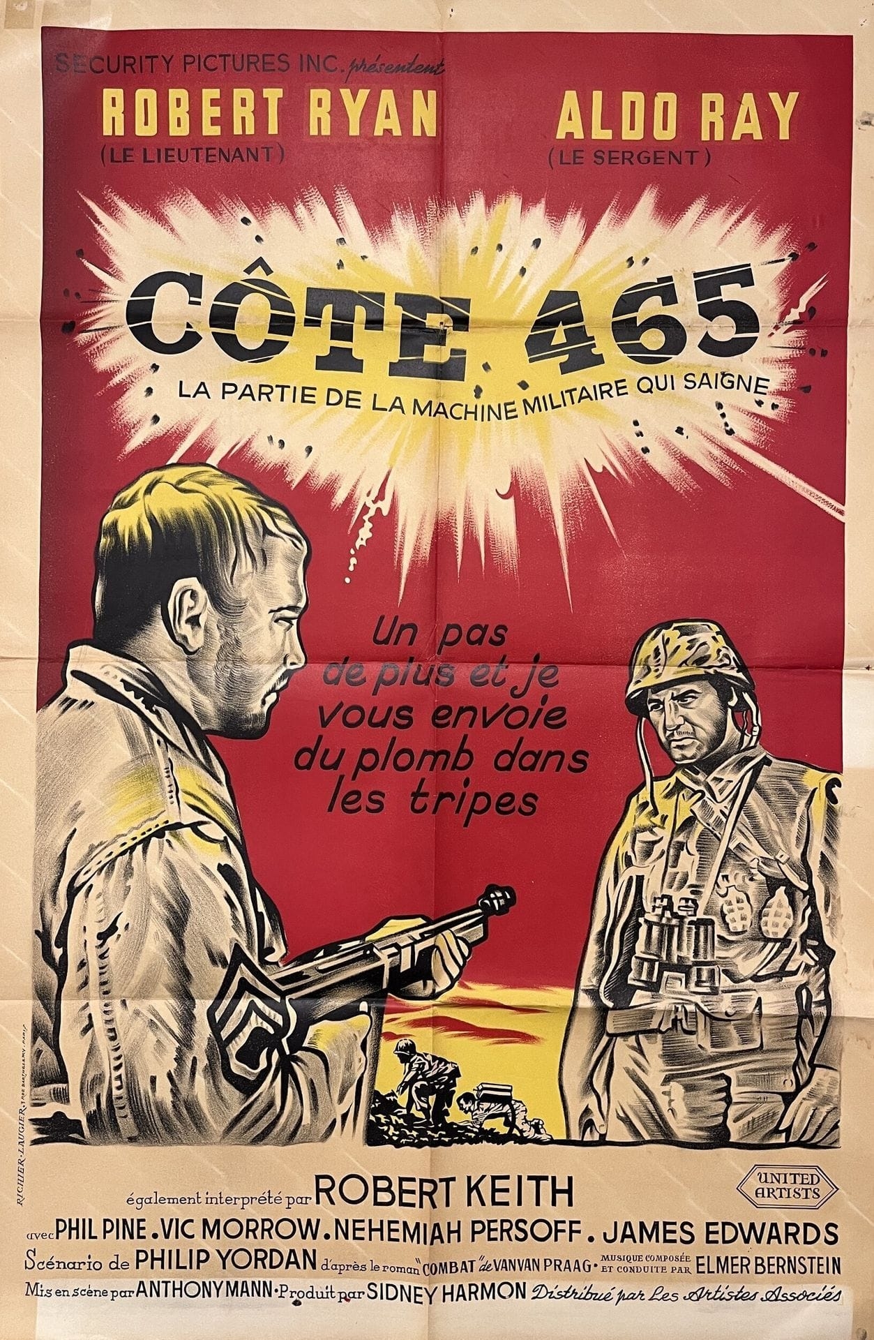 Antony Mann | MEN IN WAR (1957) | MutualArt