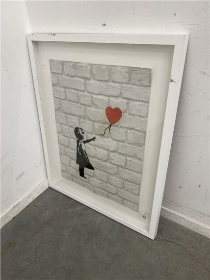 "La Petite Fille au ballon" - Banksy