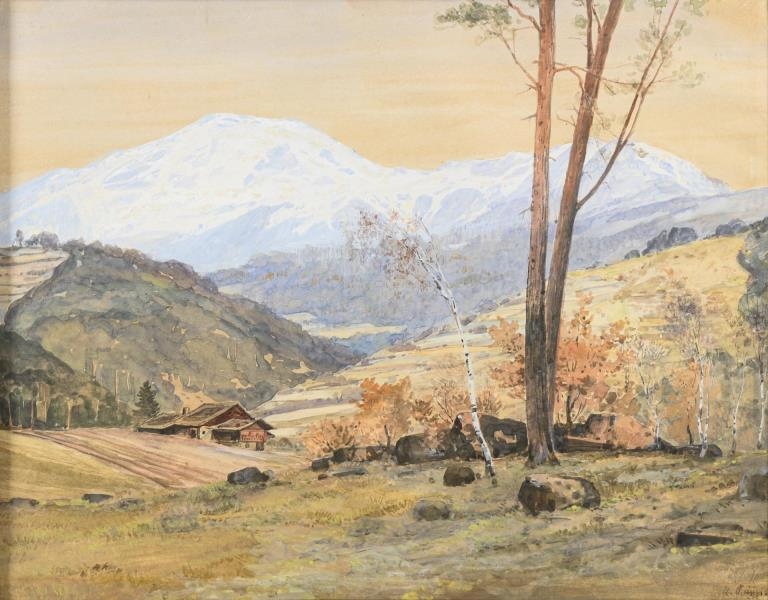 Michael Ruppe | Gebirgslandschaft | MutualArt