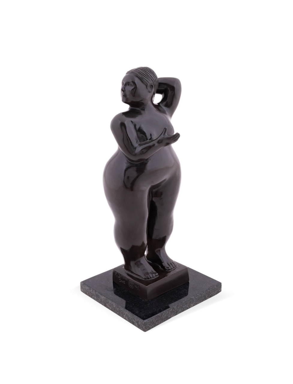 Fernando Botero | MUJER DE PIE (2002) | MutualArt