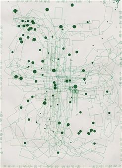 Installation view of Rick Lowe exhibition at Museum of Fine Arts Houston, Beck Building.