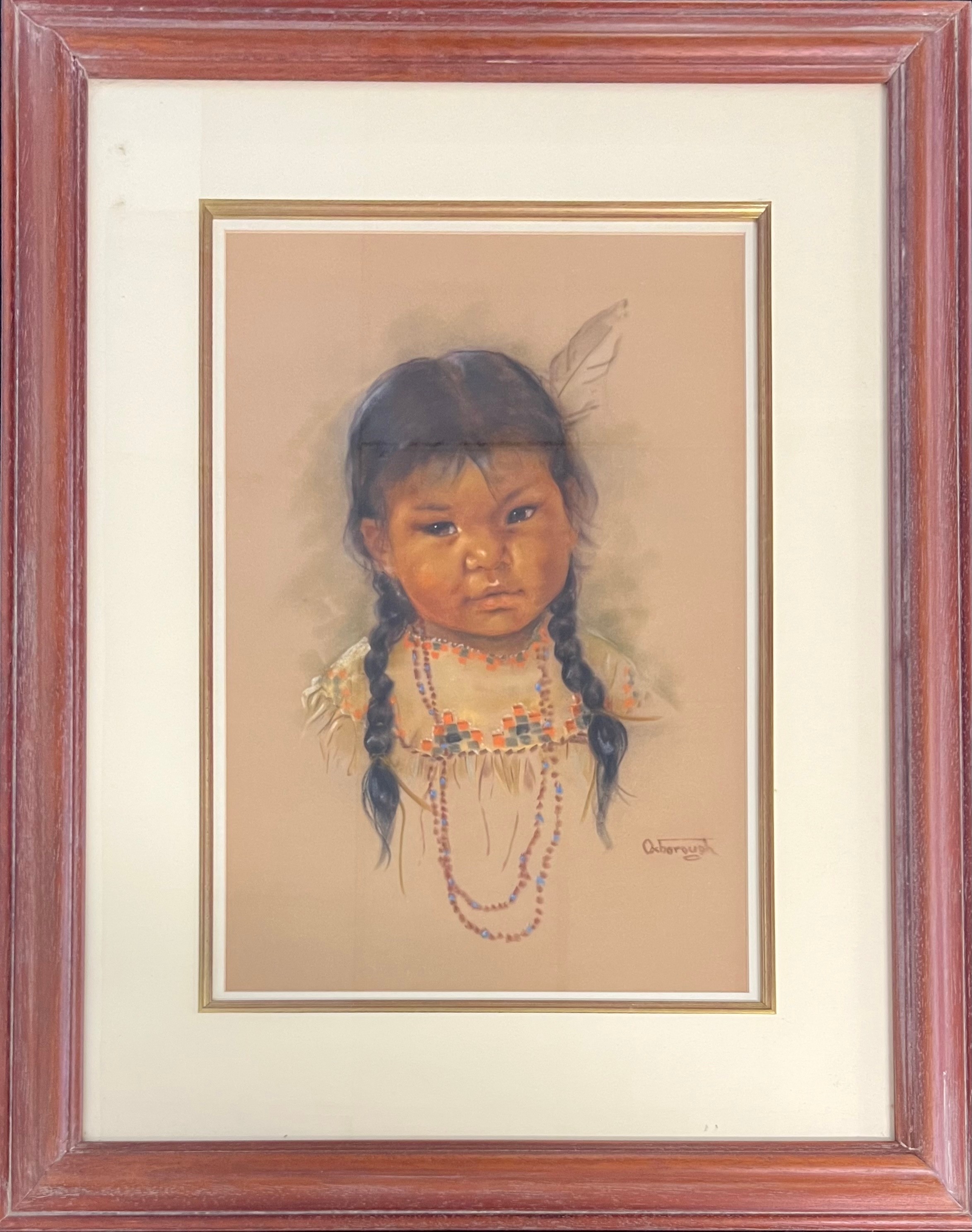 Dorothy Marie Oxborough | PORTRAIT OF A YOUNG GIRL | MutualArt