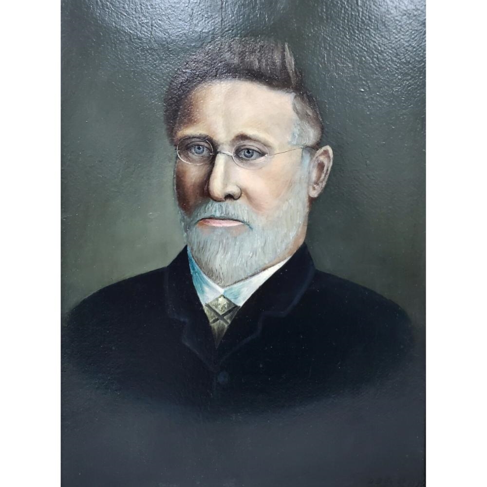 Frants Diderik Bøe | Portrait of a Man (1890) | MutualArt