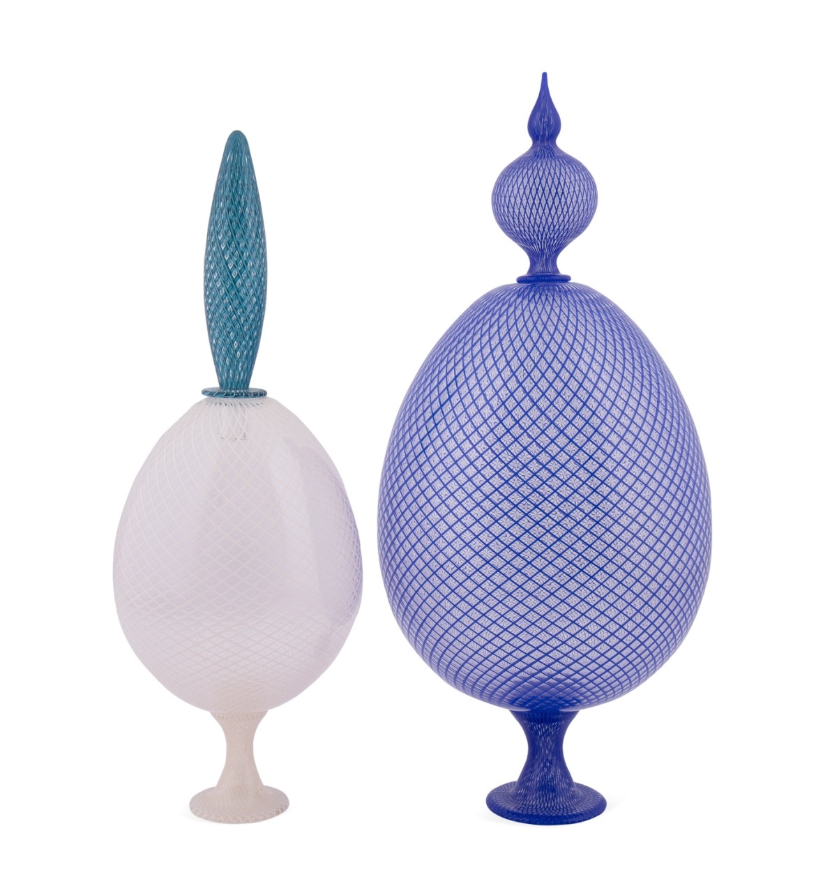 Jason Christian | Untitled - Two Reticello Vessels | MutualArt