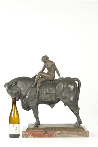 Anton Grath | A LARGE PATINATED BRONZE SCULPTURE | MutualArt