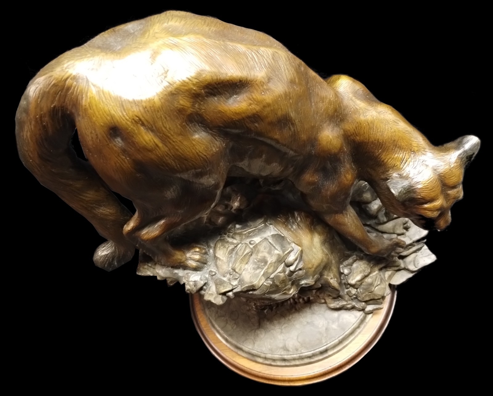 Sam Anton Terakedis | Bronze Sculpture of Cougar/Mountain Lion LE (3/30 ...