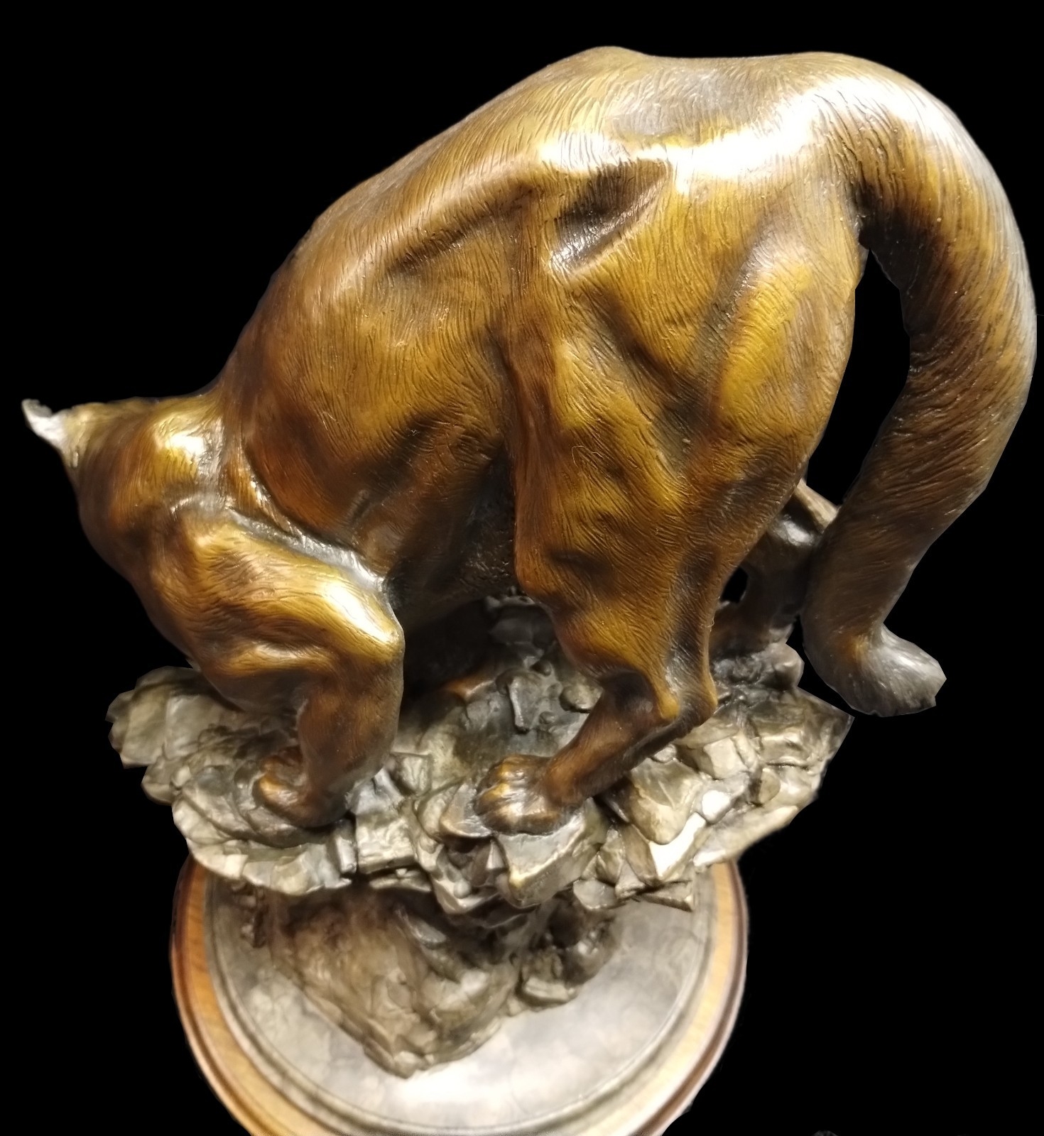 Sam Anton Terakedis | Bronze Sculpture of Cougar/Mountain Lion LE (3/30 ...