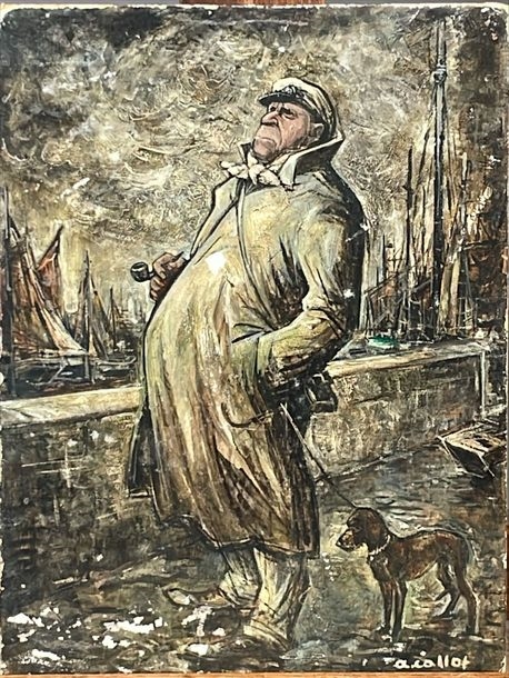 André Collot | Rough sea | MutualArt