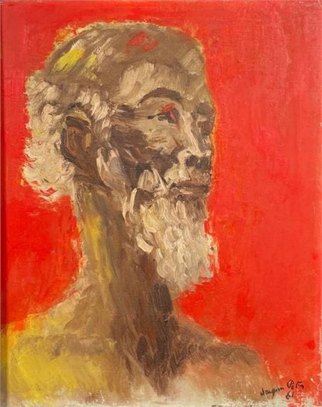 Man in profile - Jacques Potin