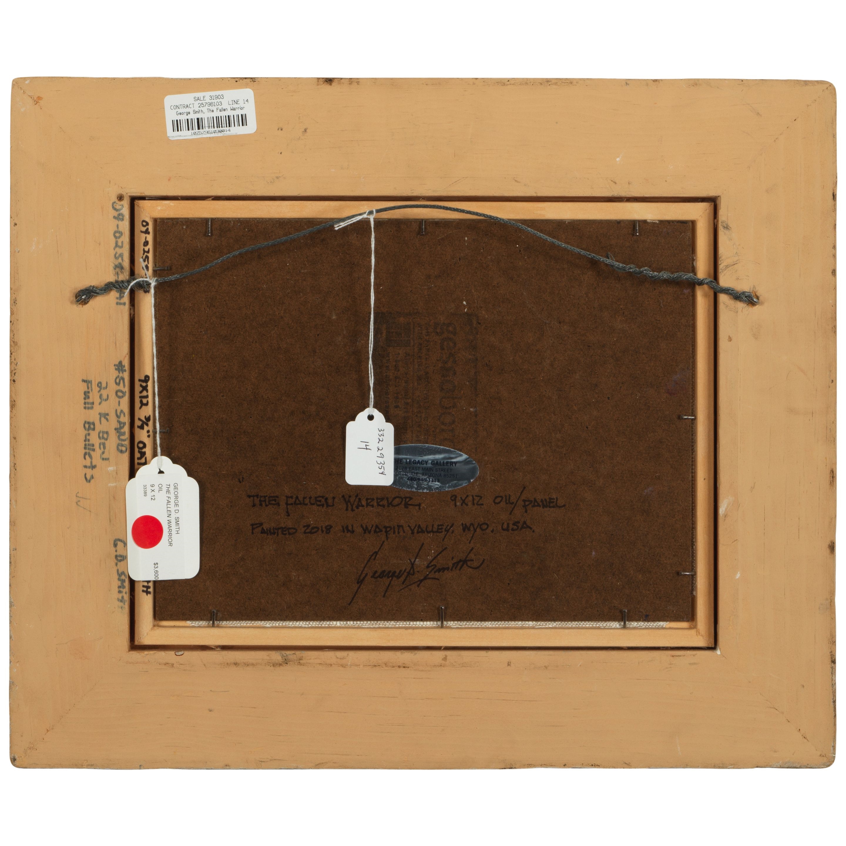 George Dee Smith | The Fallen Warrior (2018) | MutualArt