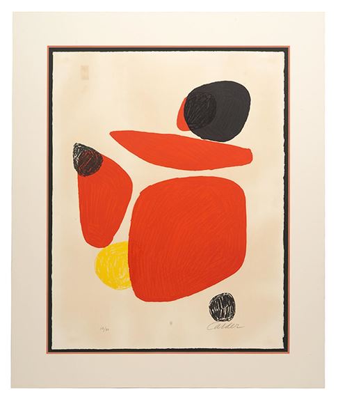 Alexander Calder | Quatre Rouge | MutualArt