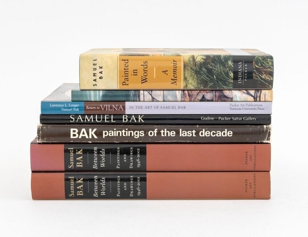 Samuel Bak | Collection of Seven Books on Samuel Bak | MutualArt