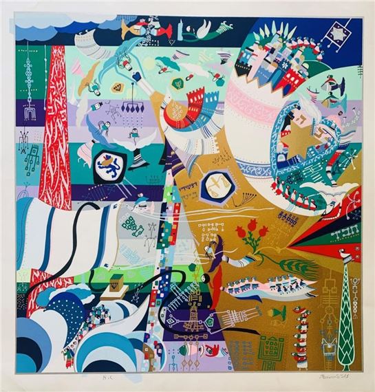 Raphael Abecassis | Serigraph on paper | MutualArt